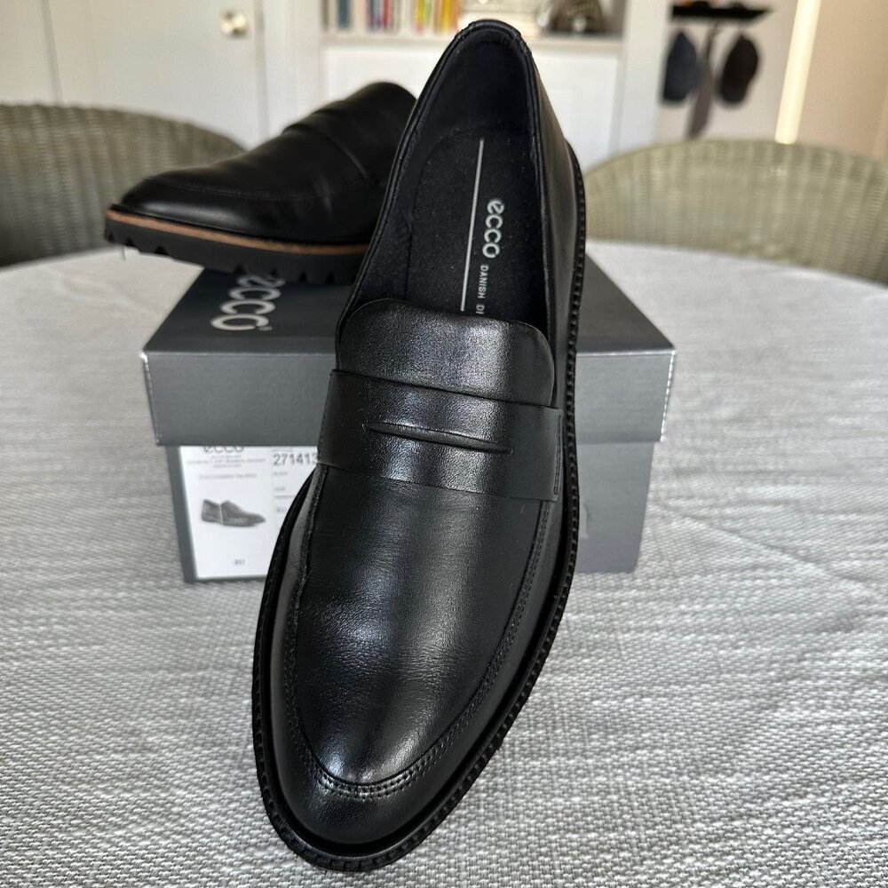 Ecco Loafer black, new, EU 39 / US 8-8.5 - Picture 4 of 6